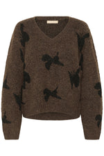 Freya pullover coffee bean