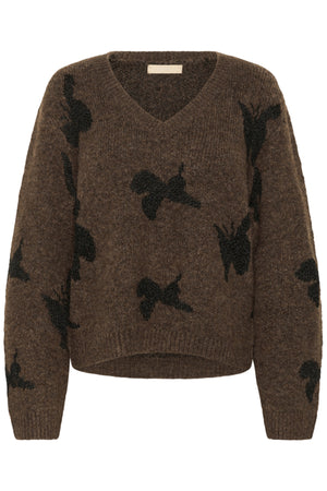 Freya pullover coffee bean