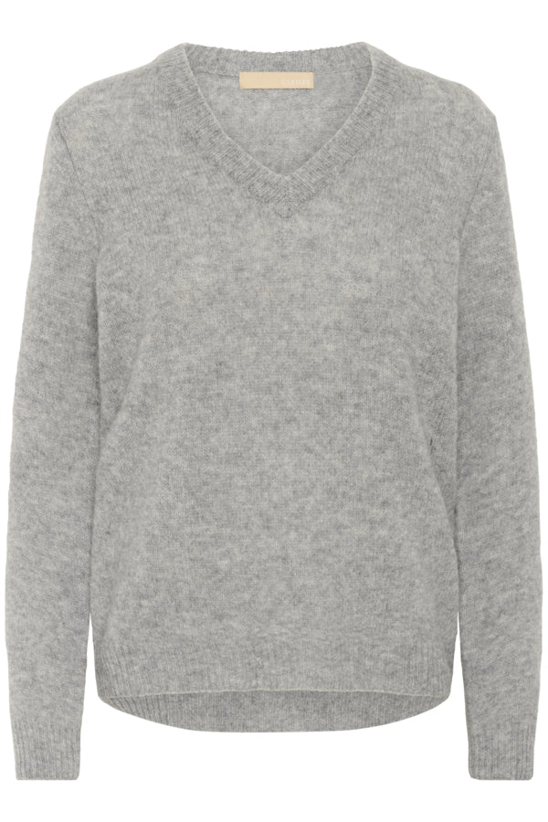 Asima pullover mid grey melange