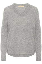 Asima pullover mid grey melange