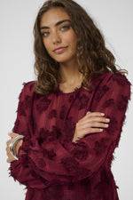 Beannie blouse zinfandel