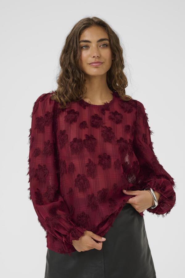 Beannie blouse zinfandel