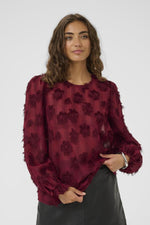Beannie blouse zinfandel