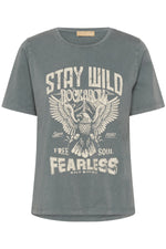 Yolinda t-shirt grey wash