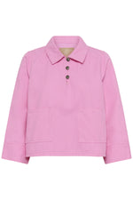 Ayna denim shirt pink stripe