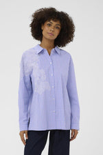 Jani deco shirt blue pink check