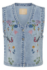 Tiala embroidery waistcoat