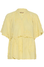 Jalia blouse lemon meringue