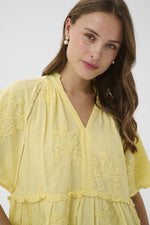 Jalia blouse lemon meringue