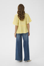 Jalia blouse lemon meringue
