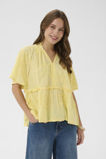 Jalia blouse lemon meringue