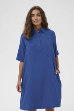 Tala Elina tetra dress nautical blue