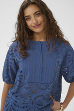 Akeena blouse true navy