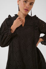 Hally dress black