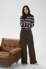 Annike corduroy pants coffee bean