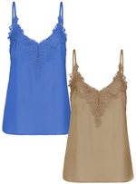Anna top amphora of palace blue
