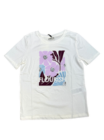 Kitty t-shirt glitter lila (3 varianten)