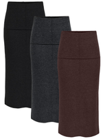 Hero pencil skirt bruin, donkergrijs of zwart