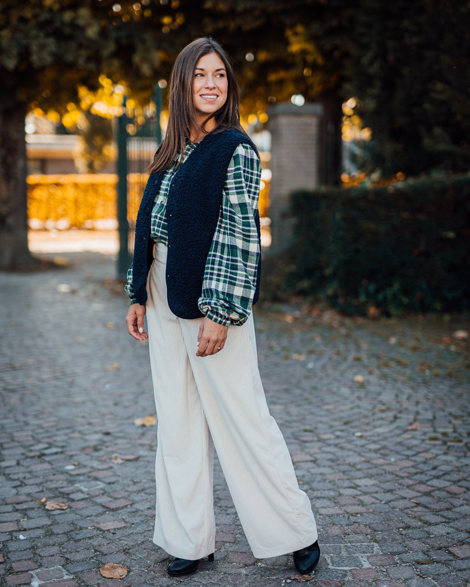 Geggo corduroy pant birch