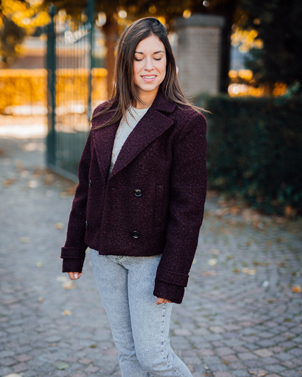 Anne jacket fudge