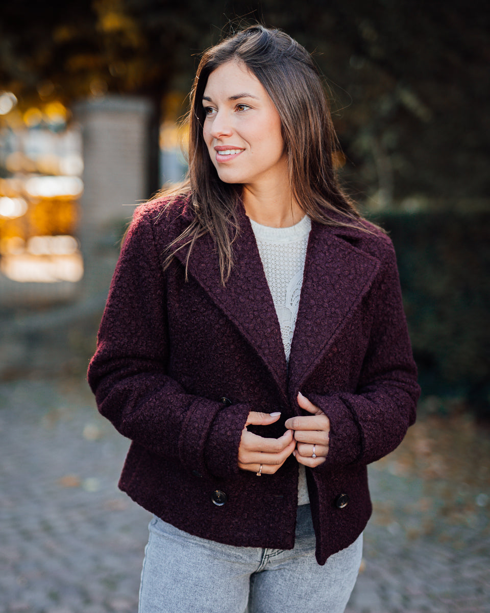 Anne jacket fudge