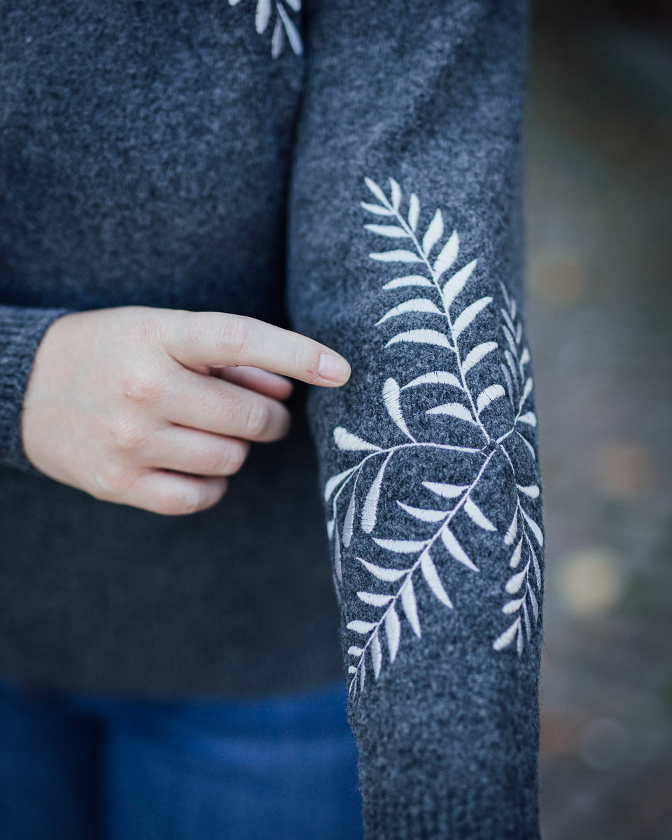 Magge jumper dark grey