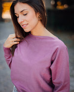 Annemarie batwing jumper mellow mauve