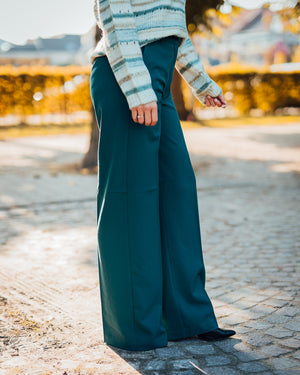 Danta wide leg pant sea moss