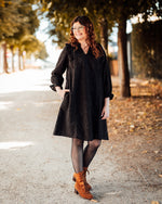 Hally dress black