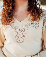 Luciana sweatshirt bleached sand