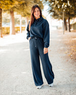 Pusti polo sweat dark sapphire