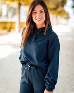 Pusti polo sweat dark sapphire
