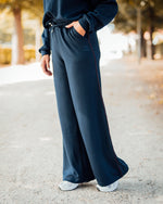Pusti piping pants dark sapphire