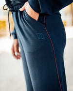 Pusti piping pants dark sapphire
