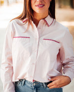 Malena shirt pale mauve