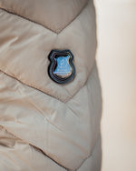 Padding jacket lichtgroen of beige