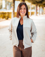 Flea fleece jacket string