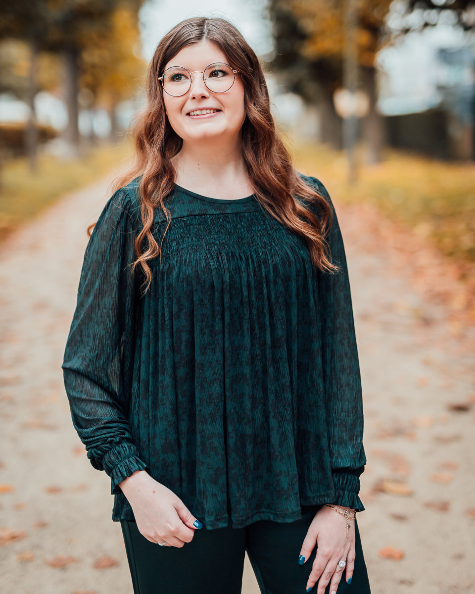 Maggi blouse ponderosa pine