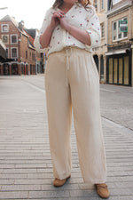 Jett linnen pant undyed