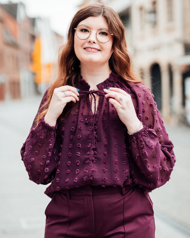 Hera blouse fig