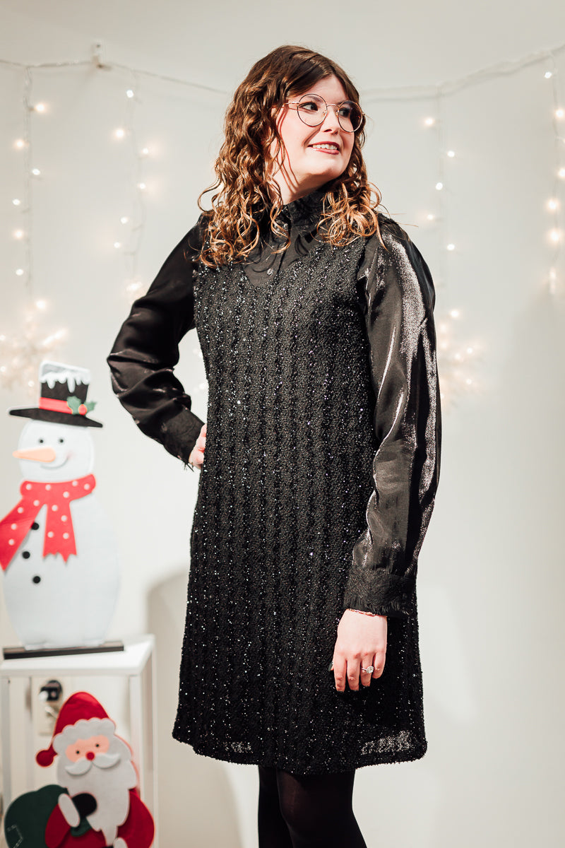 Ninky dress overgooier