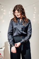 Lila sequin shirt eclipse