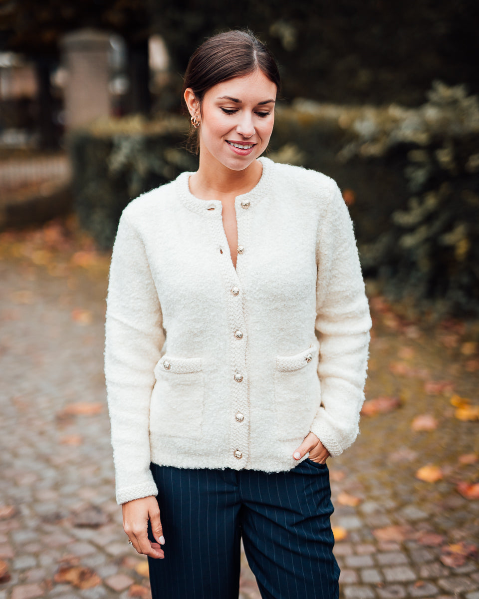 Valmai cardigan birch