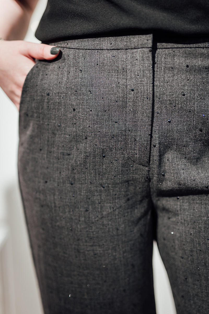 Danta rhinestone pants
