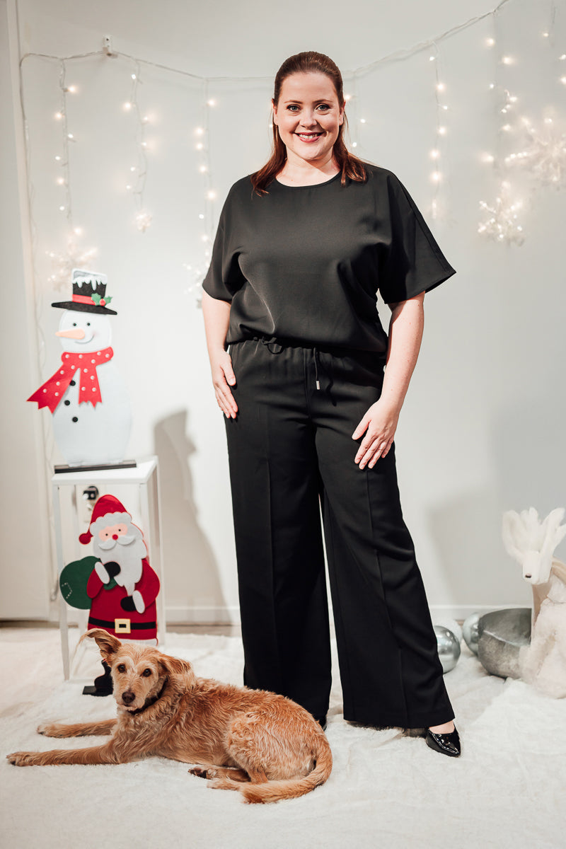 Slinky Aram top black