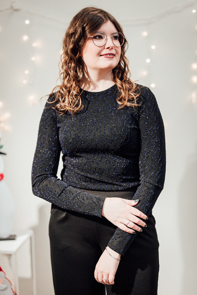 Utta t-shirt evening blue