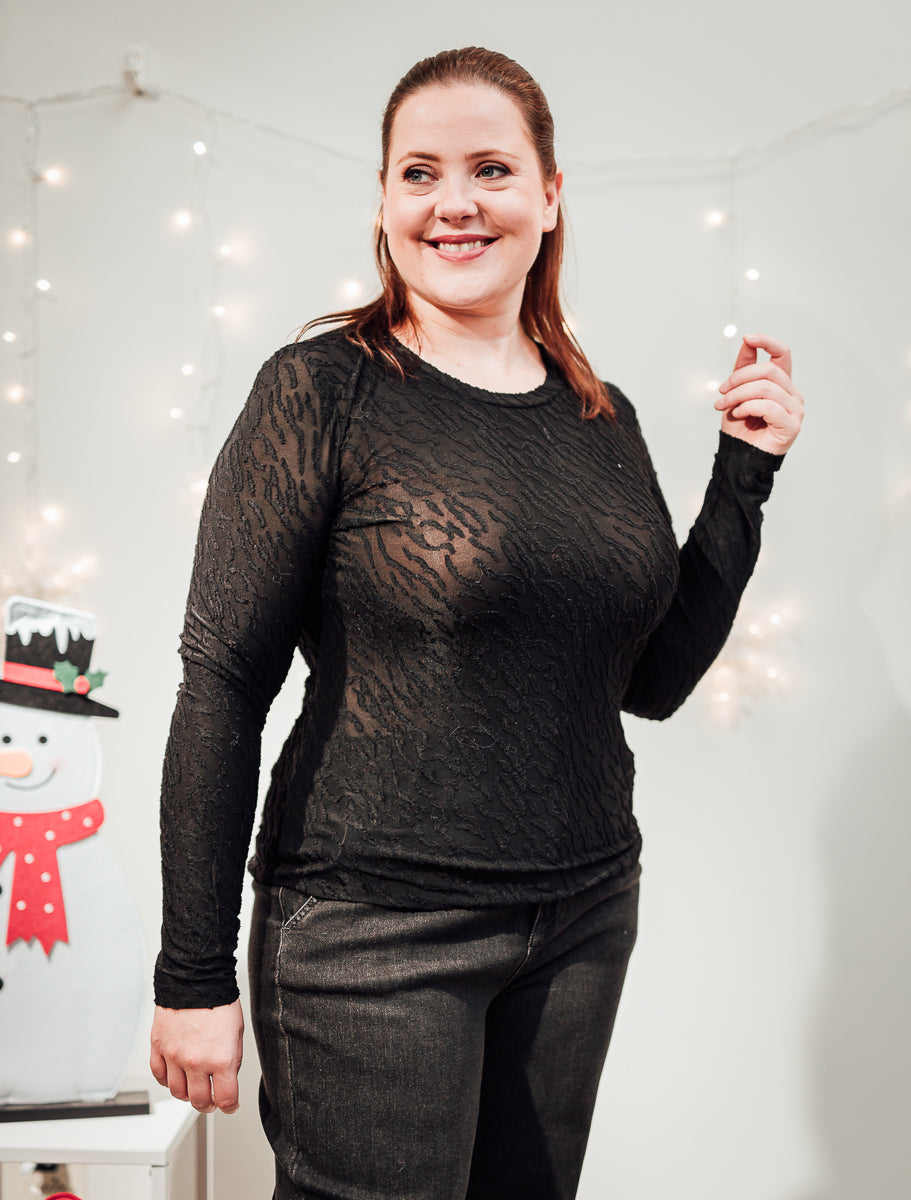 Zeverina mesh t-shirt