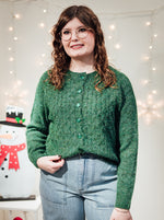 Belablue cardigan pineneedle