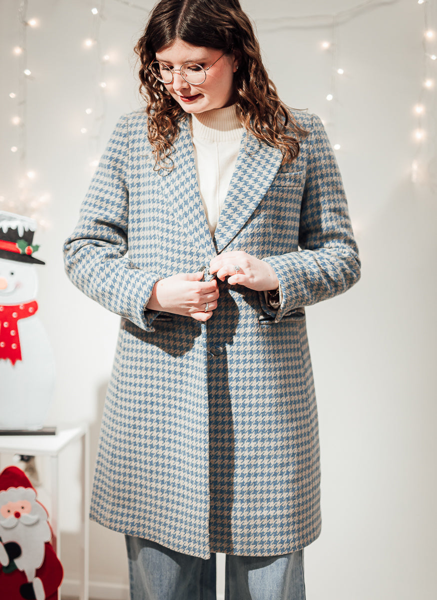 Westie coat blue heaven