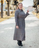 Tiah shirt dress geo gibraltar